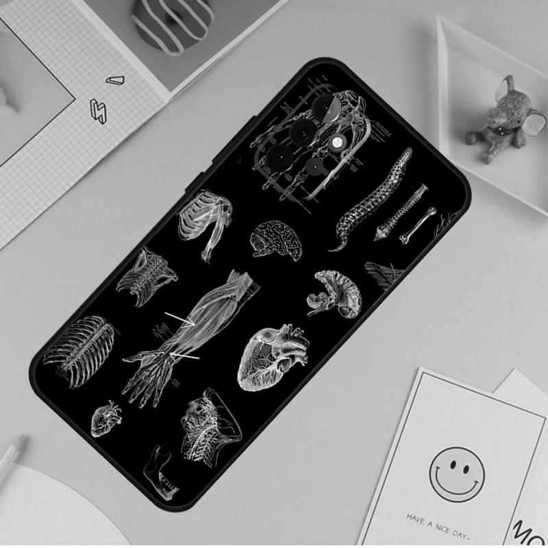 Human Anatomy Case For Samsung Galaxy A54 A34 A14 A56 A52 A53 A16 A26 A36 A55 A35 A15 A32 A12 A33 A13 A17