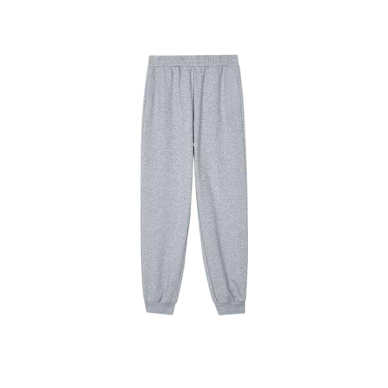 Skechers Sport Lifestyle Series Versatile Comfortable Trendy Mid-Rise Tapered Knit Joggers Women Joggers Gray L424W098-004F