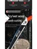 Japanese Great White Shark Hand Saw for Woodworking, Gardening, and Pruning