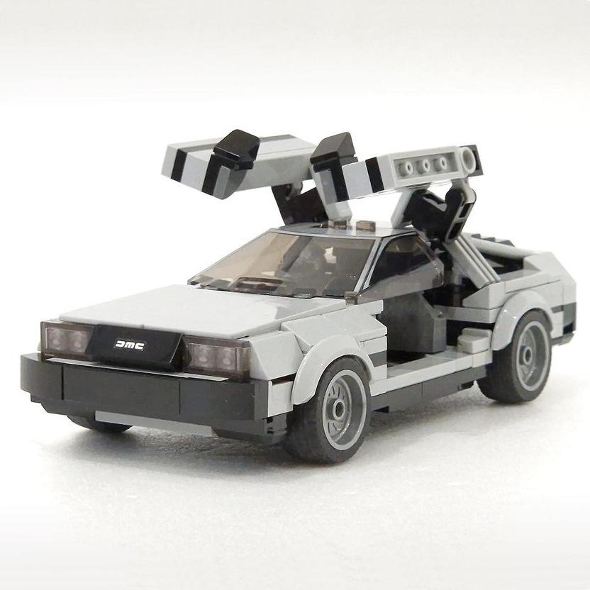

In Stock: DeLorean DMC12 V2 Building Blocks - Compatible with MOC