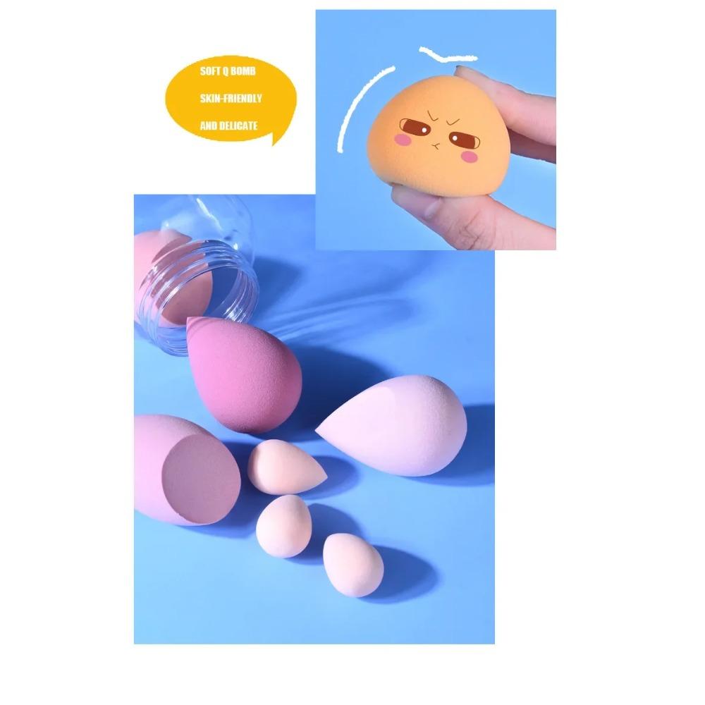 4/7Pcs Makeup Sponge Set Face Beauty Cosmetic Powder Puff For Foundation Cream Concealer Make Up Blender Tools