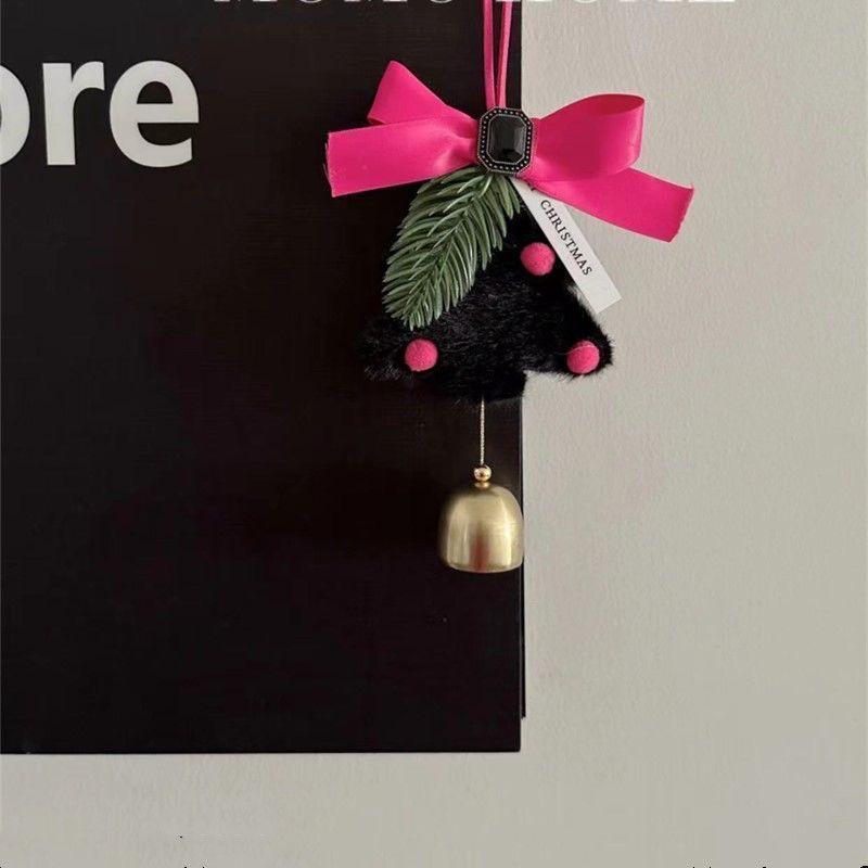 

Christmas Tree Car Pendant & New Year Wreath Wool Felt Door Hanger