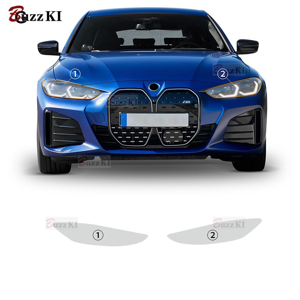 TPU per BMW i4 g26 Pellicola Protettiva Vernice Copertura Specchietto Retrovisore Laterale Auto Fari Trasparente Speciale Accessori Auto