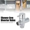 Shower Head Diverter Valve G1/2 Diverter Valve 3 Way For Hand Held Showerhead And Fixed Spray Head
