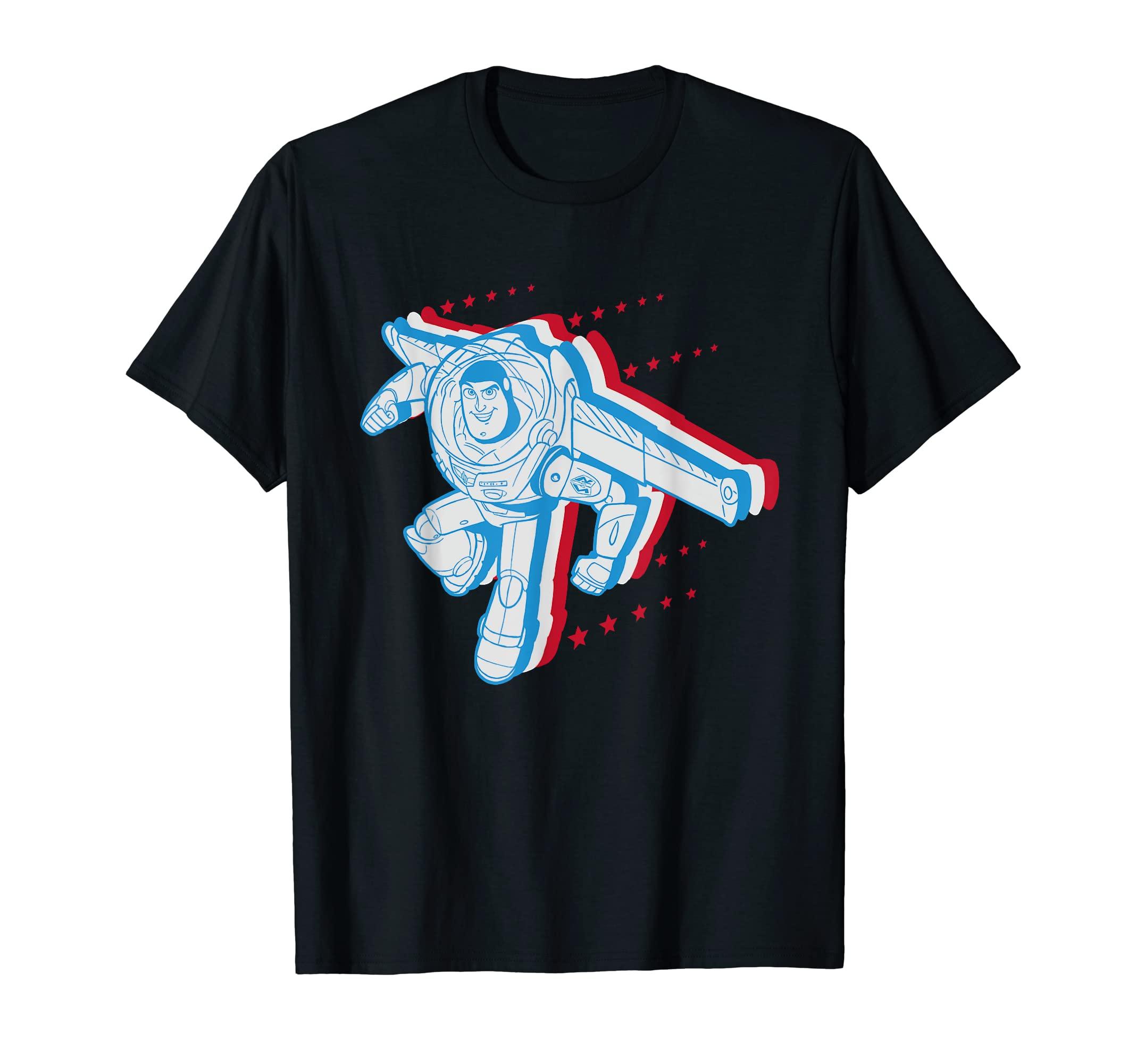 

Disney and Pixar Toy Story Buzz Lightyear Americana T-Shirt