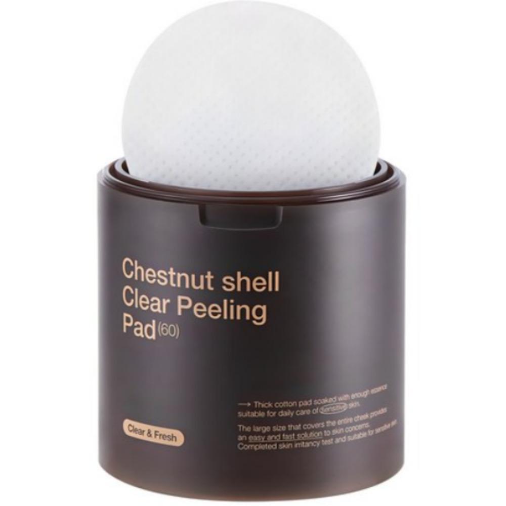 

Mediheal Chestnut Pore Smoothing Pad Exfoliating Toner Pads 240ml (1 Piece)
