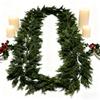 2025 Independence Day Norfolk Soft Rubber Hand-feel Pine Needles Christmas Garland