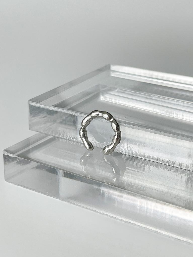 Melliv Silver Melting Volume Ear Cuff_Mve26