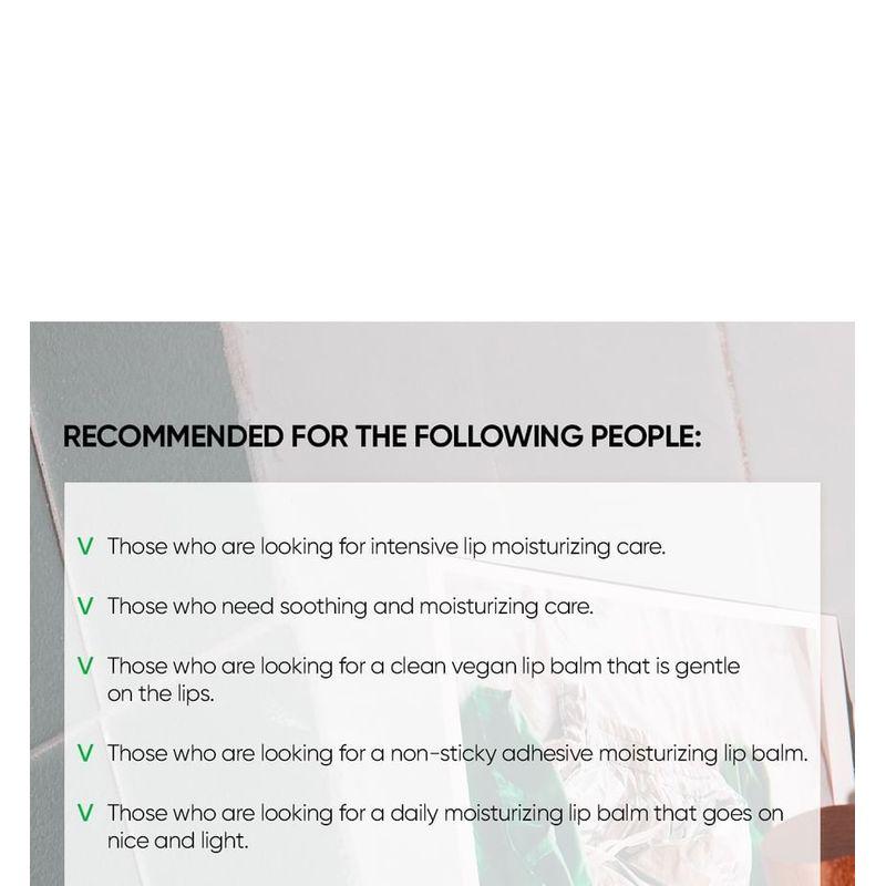 AMUSE - Vegan Green Lip Balm - 2 Types