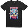 Anime T-shirt Kot Ramen Makaron Manga Japoński Geek Regularny Krój
