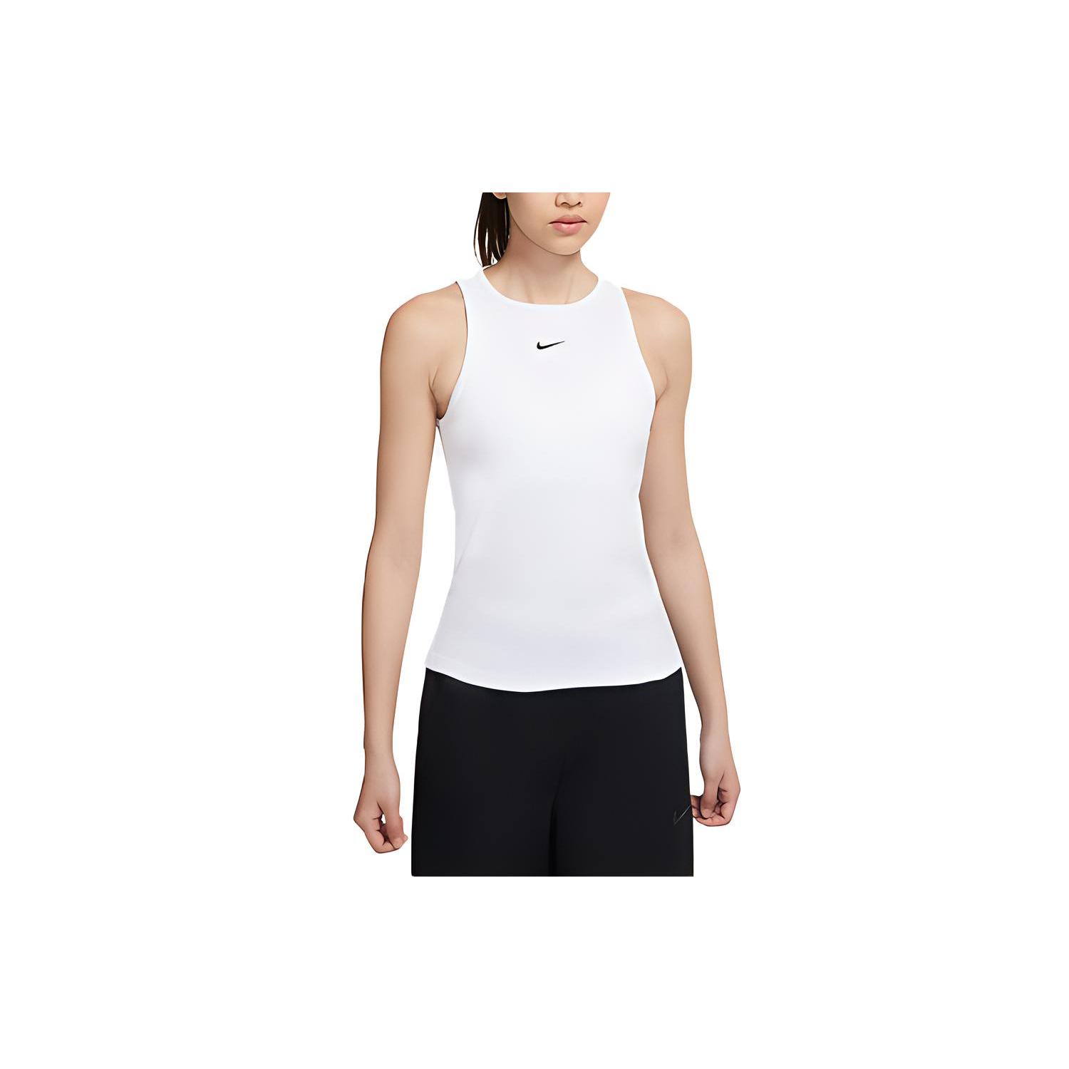 

New Nike Sportswear Essentials Series Tank Top Women s White CZ9815-100 S
