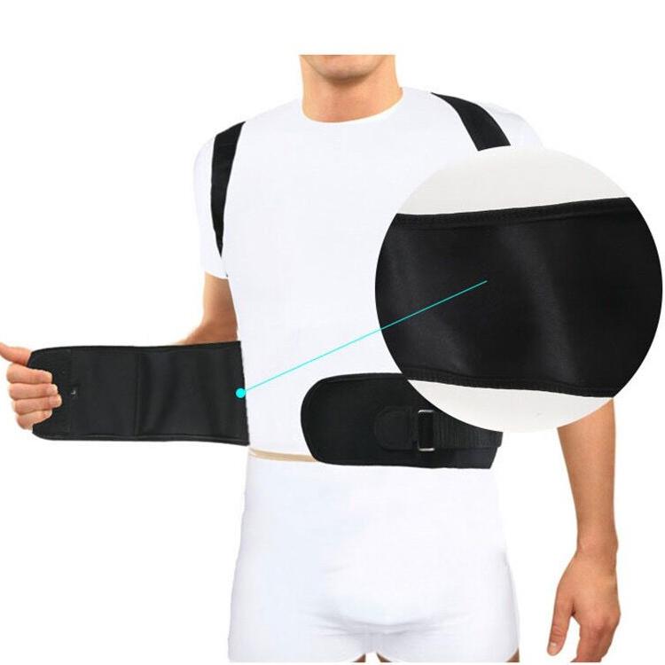 Hot Sale Factory Direct High Quality Adjustable Posture Corrector Waist Brace with Shoulder Back Support