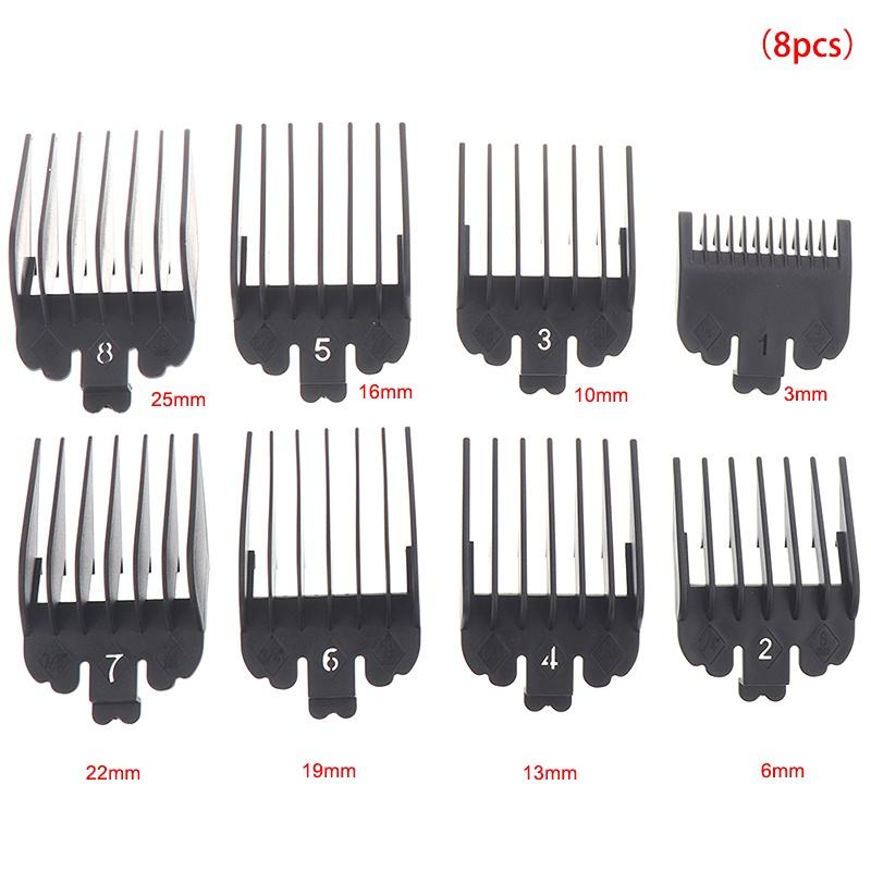 1 Set 2/8/10 Stück Universelle Haarschneider-Schutzaufsätze Für Haarschneider Friseurzubehör Professioneller Trimmeraufsatz Begrenzungskämme