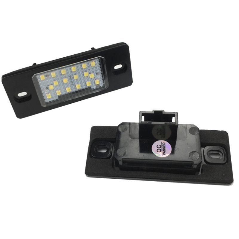 Universal Porsche License Plate Light for Volkswagen Tiguan, Porsche Cayenne, Golf