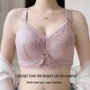 Plus Size Thin Full Cup Bra - Wirefree, Anti-Sagging Support for a Smaller Look