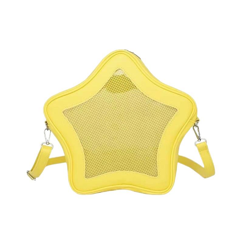 Original Cute Kawaii Ita Bag Anime Five Pointed Star Two-Dimensional Crossbody Bag Street  Ulzzang Shoulder Bag