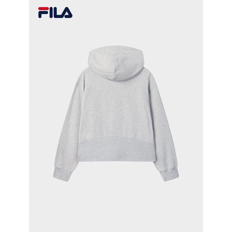 FILA Women's Winter Loose-Fit Knit Hooded Sweatshirt