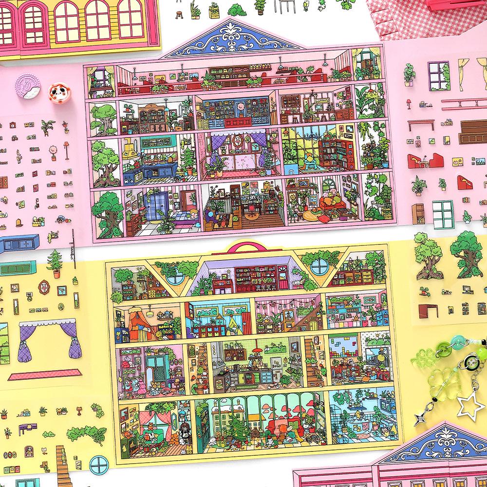 Ink Words Landscaping 3D Stickers: Infeel.Me 20th Edition DIY Fun