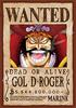 Ensky 208-Piece Jigsaw Puzzle, One Piece "Gol D. Roger" Wanted Poster, 208-076
