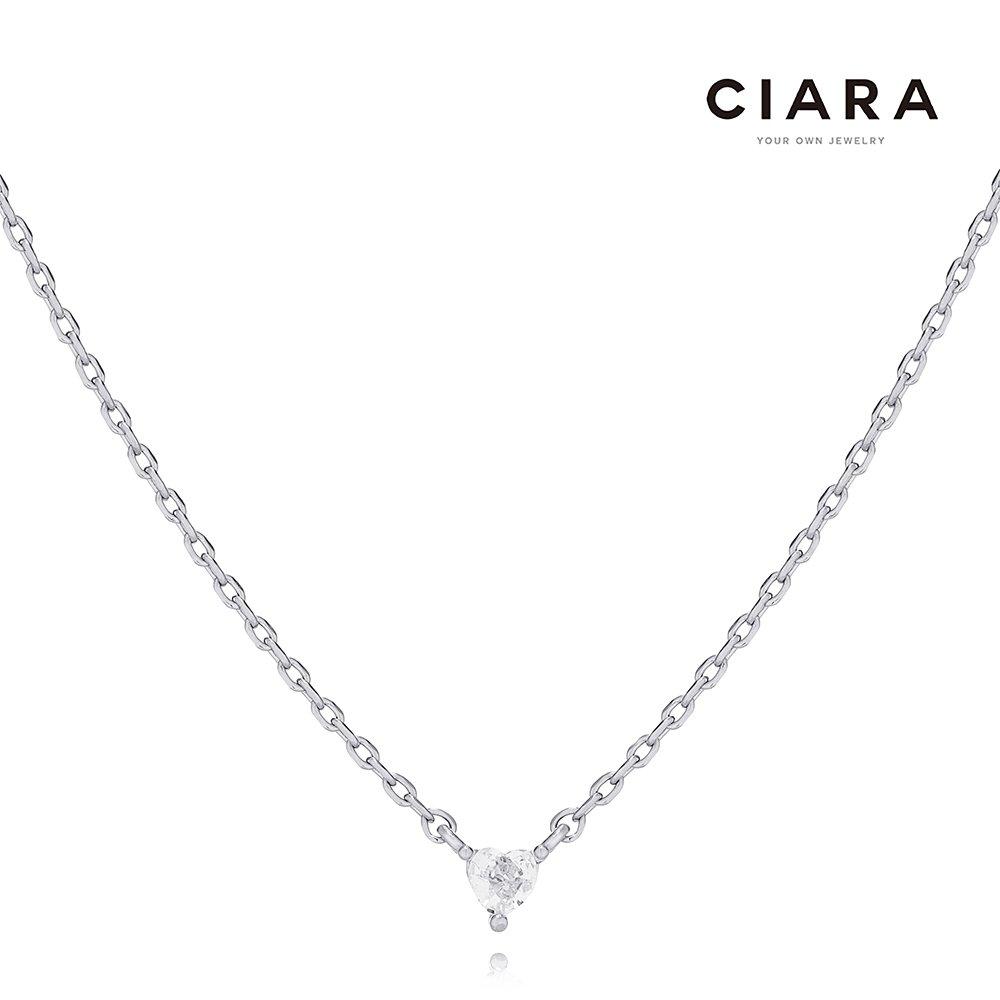Ciara 14K Bolzano Mini Heart Necklace (Goldplated)