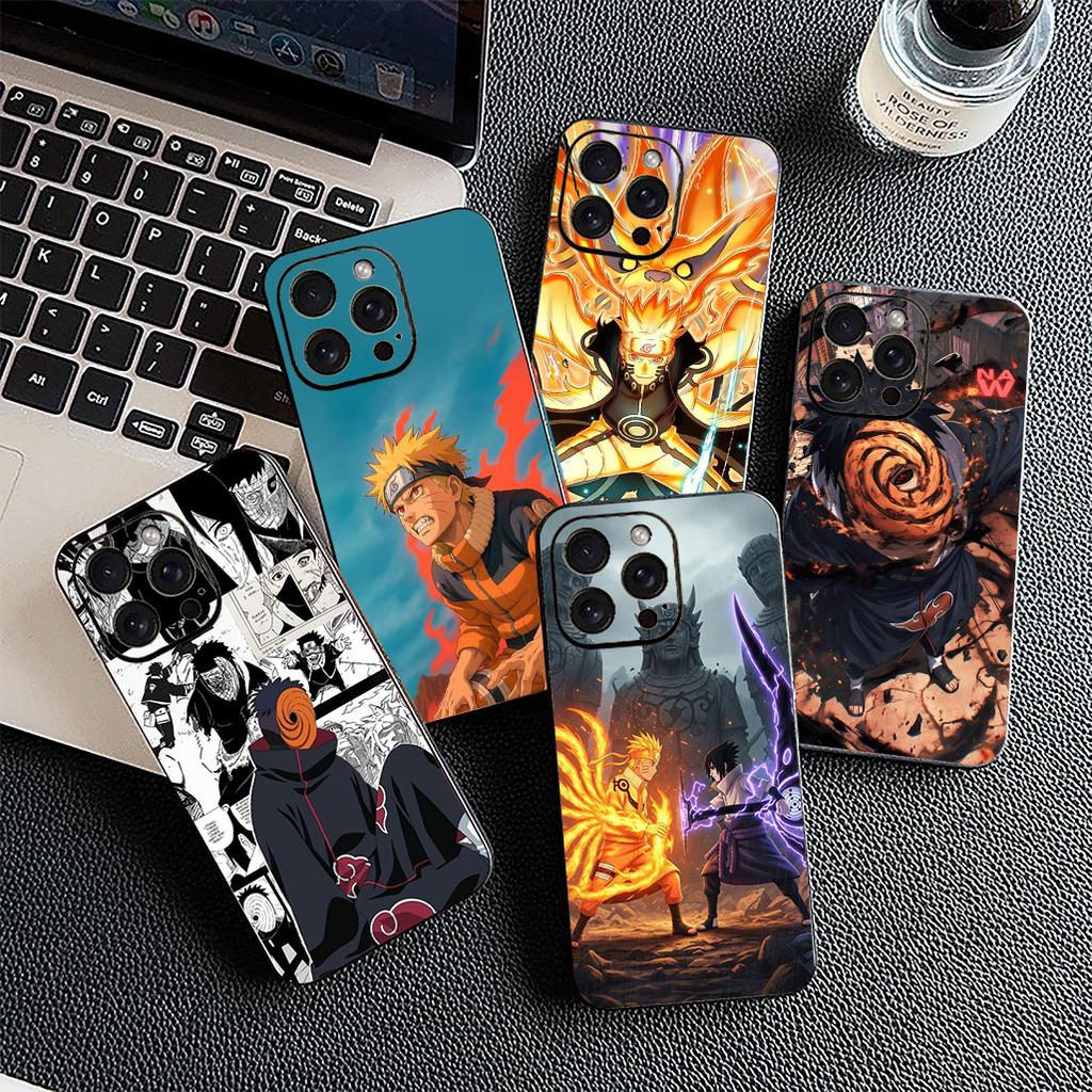 Narutos Obito Uchiha Sasuke Tobi Itachi Phone Case for Samsung Galaxy S20 S22 S21 FE Ultra Plus A07 A17 A15 A16 A25 A57 A37