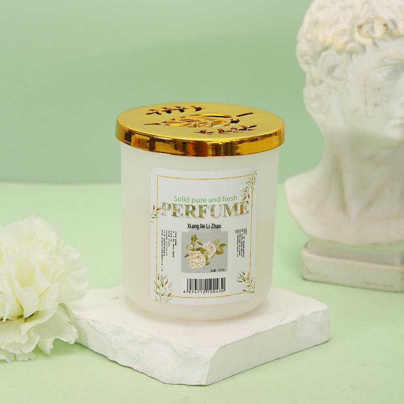 Long-Lasting Solid Aroma Balm for Car, Room, and Toilet