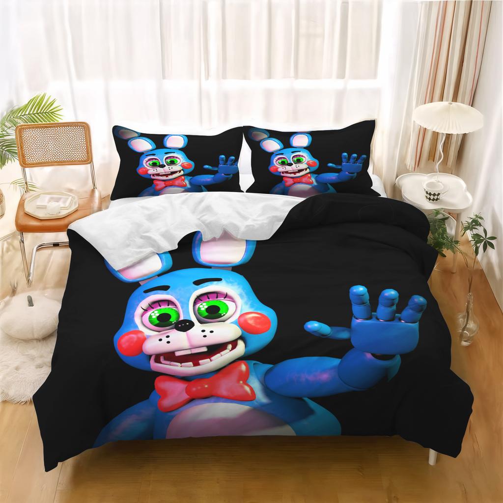 Baby Cartoon Duvet Cover Freddie's Midnight Children's Bedroom Set Quilt Covers Kids Bedding Set Holiday Gifts