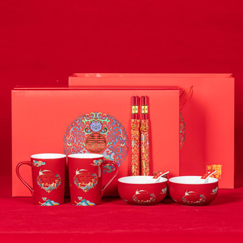 Jihong Magpie Wedding Tea Ceremony Set