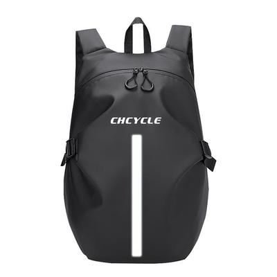 Bolsa para capacete de motocicleta, bolsa de ciclismo à prova d'água de grande capacidade de 36-55L, mochila de ombro duplo masculina e feminina, essencial para motocicleta