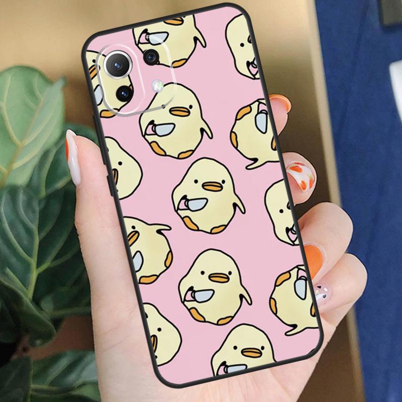 Cartoon Duck Knife Case For Xiaomi 17 Pro Max 14 15 Ultra 13T 14T 15T Pro POCO F8 F7 F5 F6 X5 X6 X7 Pro Coque