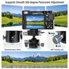 SIRUI Quick Release System Tripod Panoramic Metal Camera Ball Head Mount with and Screw Holes for and Max Load GH30 Low-Center-of-Gravity Low-Profile