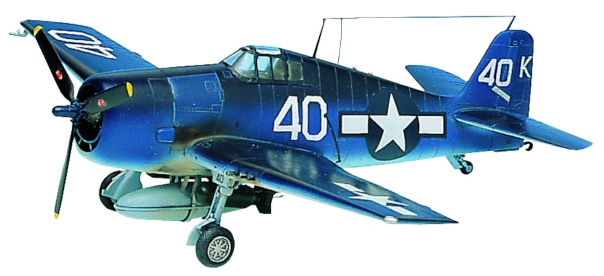 

Doyusha 1/72 scale US Navy Carrier-Based Fighter F6F-3/5 Hellcat Plastic Model