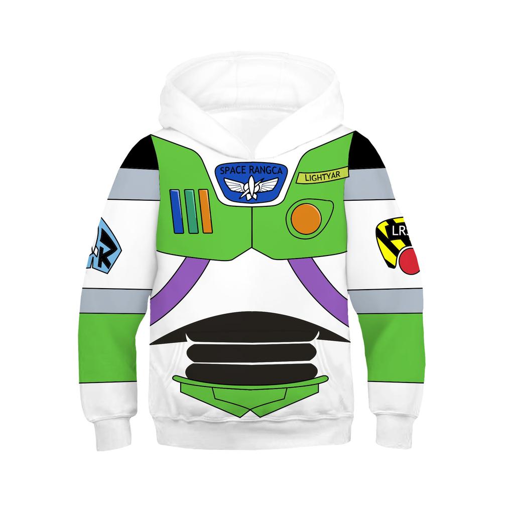 New Toy Story Woody Children's Hooded Sweater, Buzz Lightyear cos Children's Suit Men