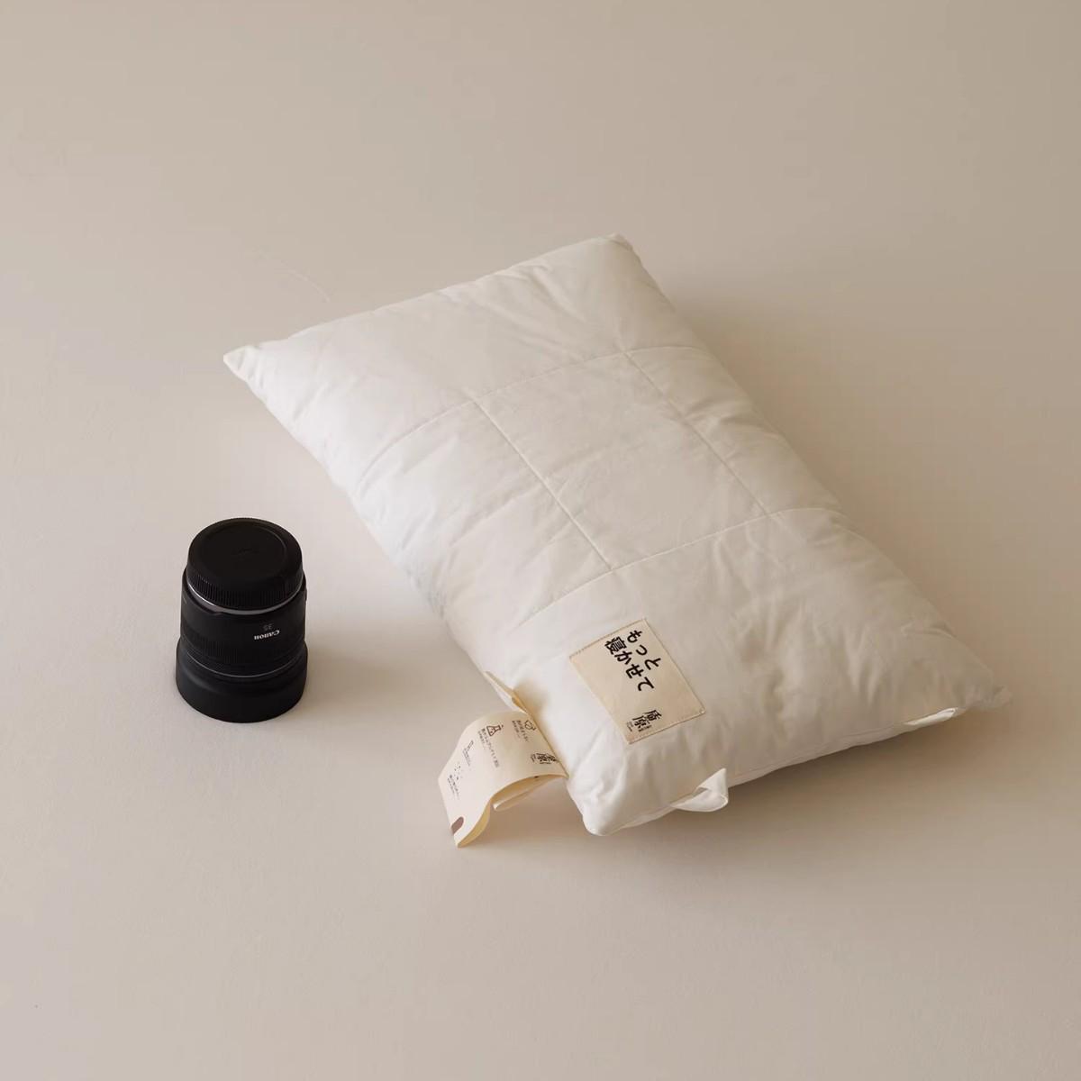 Children s Long-Staple Cotton Cervical Pillow - Pure Cotton Neck Support for Adults & Students