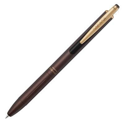 Zebra Sarasa Grand Gel Ballpoint Vintage Brown Pen, 0.5mm, Color, Gray, P-JJ56-VEG