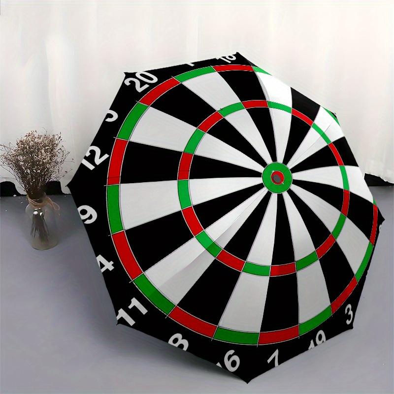 Premium Dartboard with Clear Numbers for Precision PlayUmbrella, Portable 3-Fold Compact Umbrella,Christmas Gift ES390