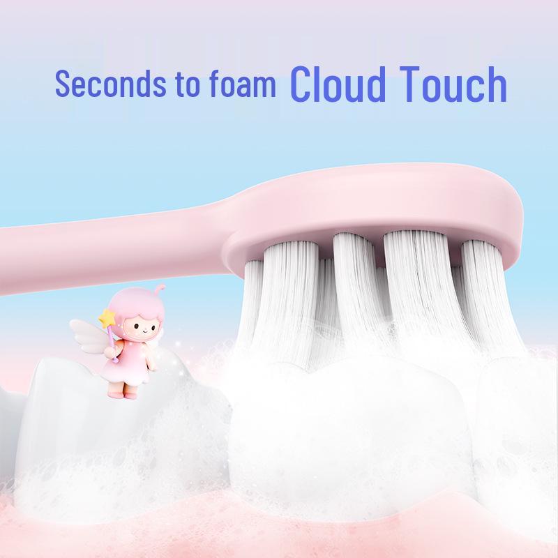 Kids' Magic Wand Toothbrush: Soft Bristles, Cartoon Design, Ages 2-12, Educational & Fun Dental Care