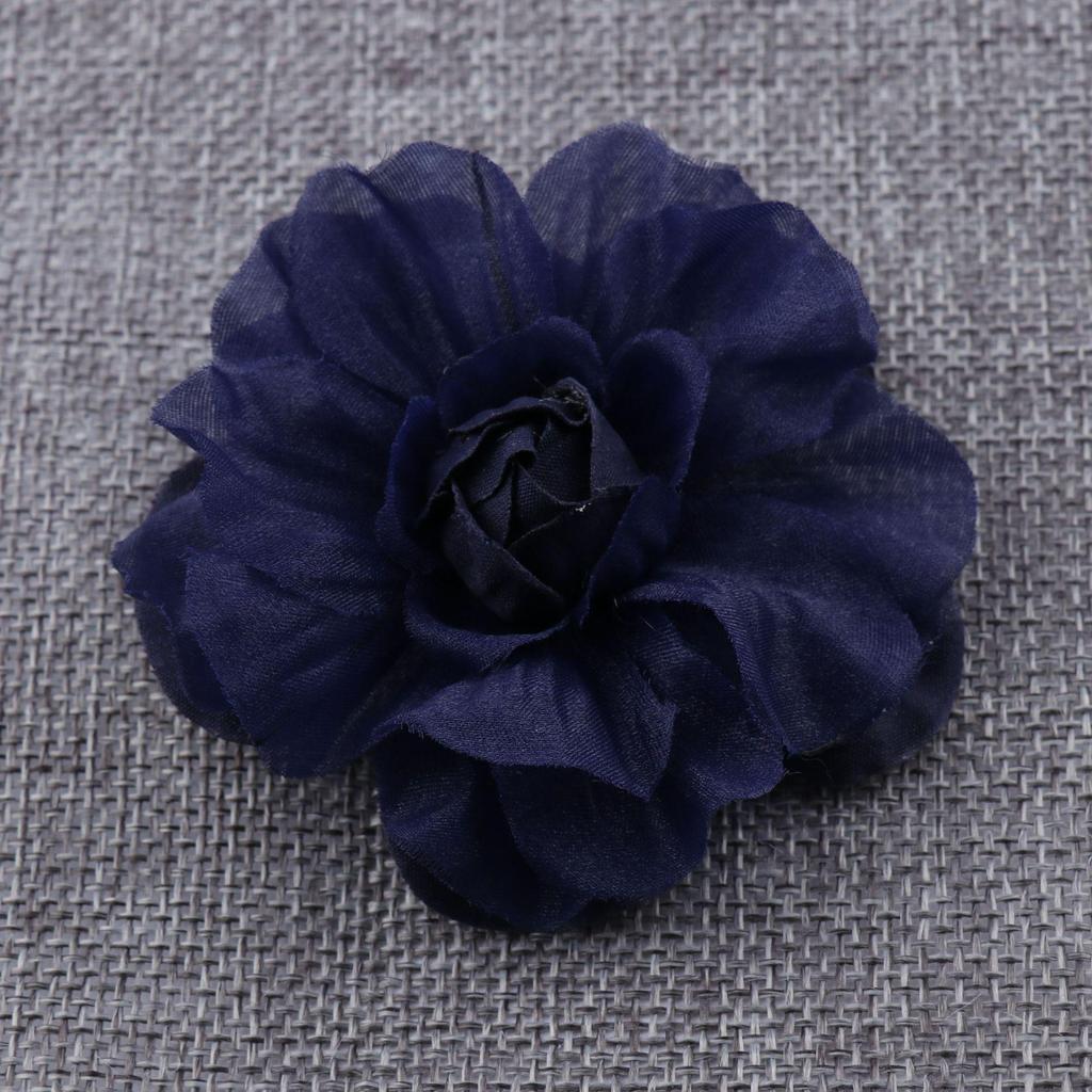 Crystal Gauze Fabric Flower DIY Embellishments - Handmade Art Flower Accessories for Clothing and Corsages