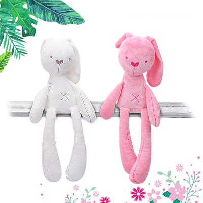 42CM Bambola Coniglio Carina Giocattoli Morbidi in Peluche per Bambini Calmare Sonno Culla Animale di Peluche Giocattoli per Neonati Regalo di Compleanno