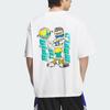 Adidas Basketball Ss25 Graphic Pullover Crew Neck Short Sleeve T-Shirt Men T-Shirt KF0725