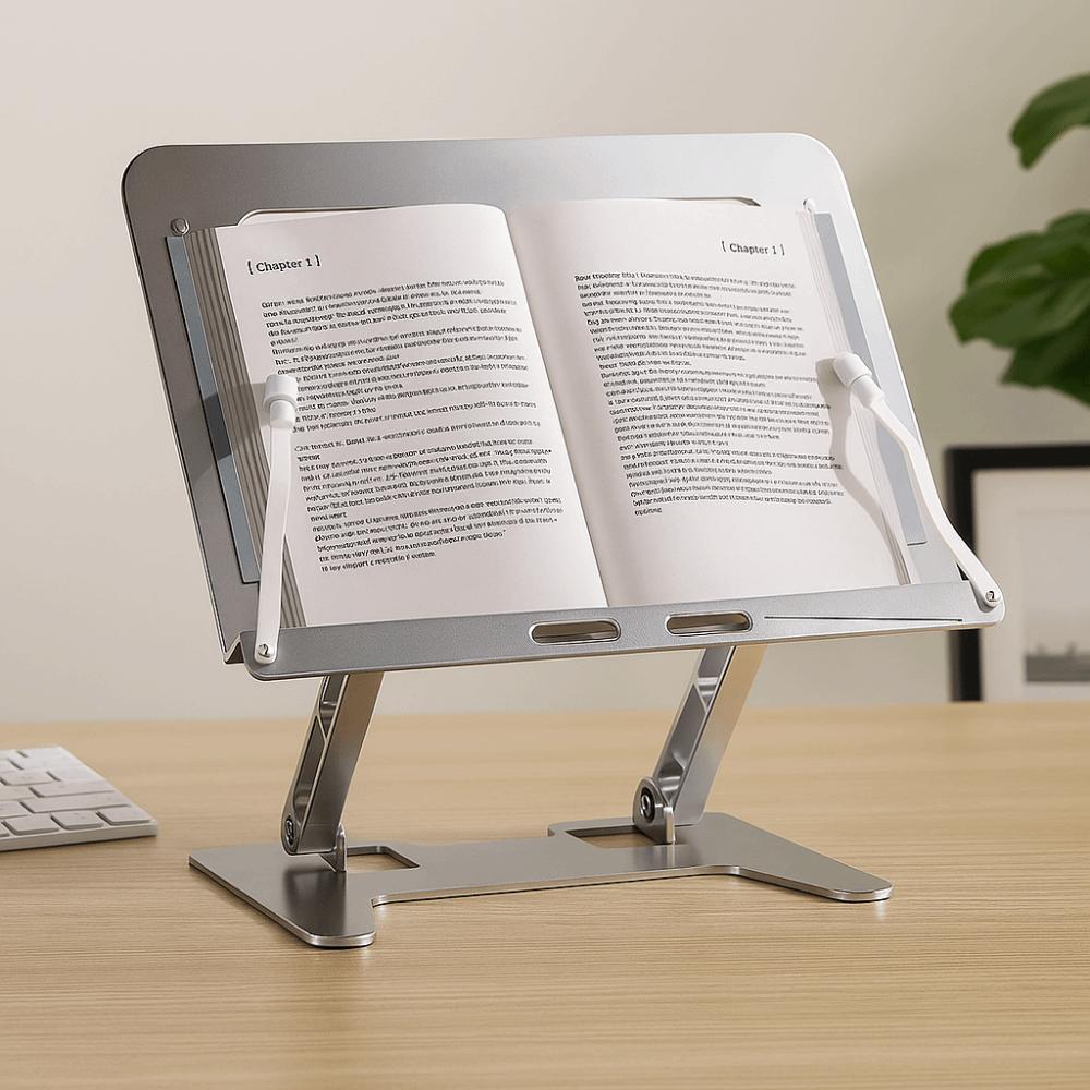 Foldable Reading Bookshelf Support Reading Bracket Tablet Stand Book Holder Tray  Students