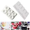 Silicone Mini Cake Mold for Baking Oval Round Floral Shapes Non-Stick Flexible Molds for Cupcakes Desserts Baking Accessories
