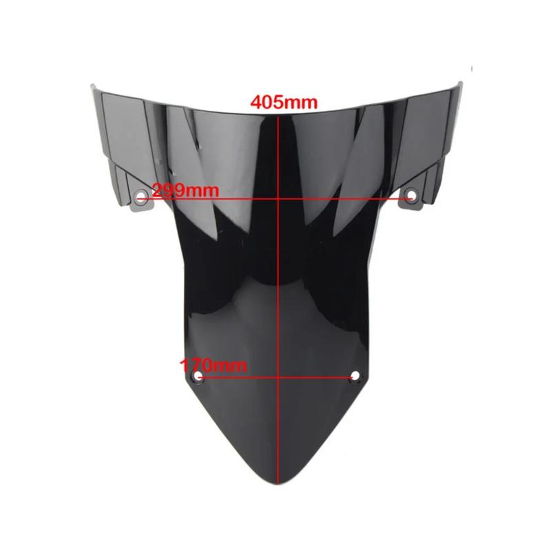 Motorcycle Double Bubble Windshield Deflector Protector Wind Screen For BMW S1000RR S 1000RR S 1000 RR