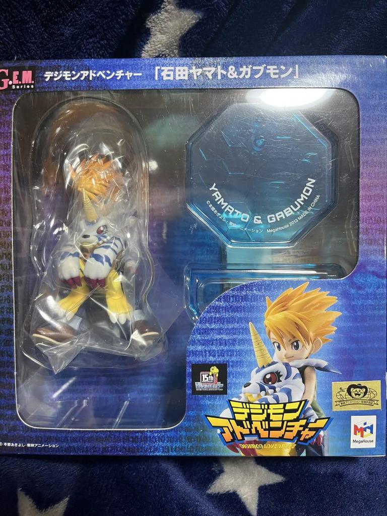[USED] Digimon Adventure G.E.M Yamato & Gabumon First Press Limited Edition