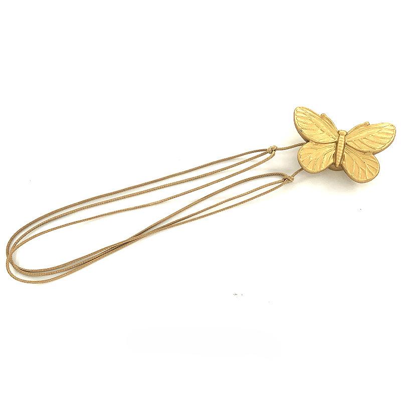 

Стрічка для підв язування штор з магнітною пряжкою, марлева стрічка для підв язування штор, дверна штора, стрічка для підв язування штор, пряжка для штор 1PC золотий жовтий колір