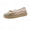 Fashion Bow Dot Design Fashion Casual Single Shoes Women's 2025 Summer New Mesh Breathable Comfortable Sandals Low Top Thick Soled Shoes