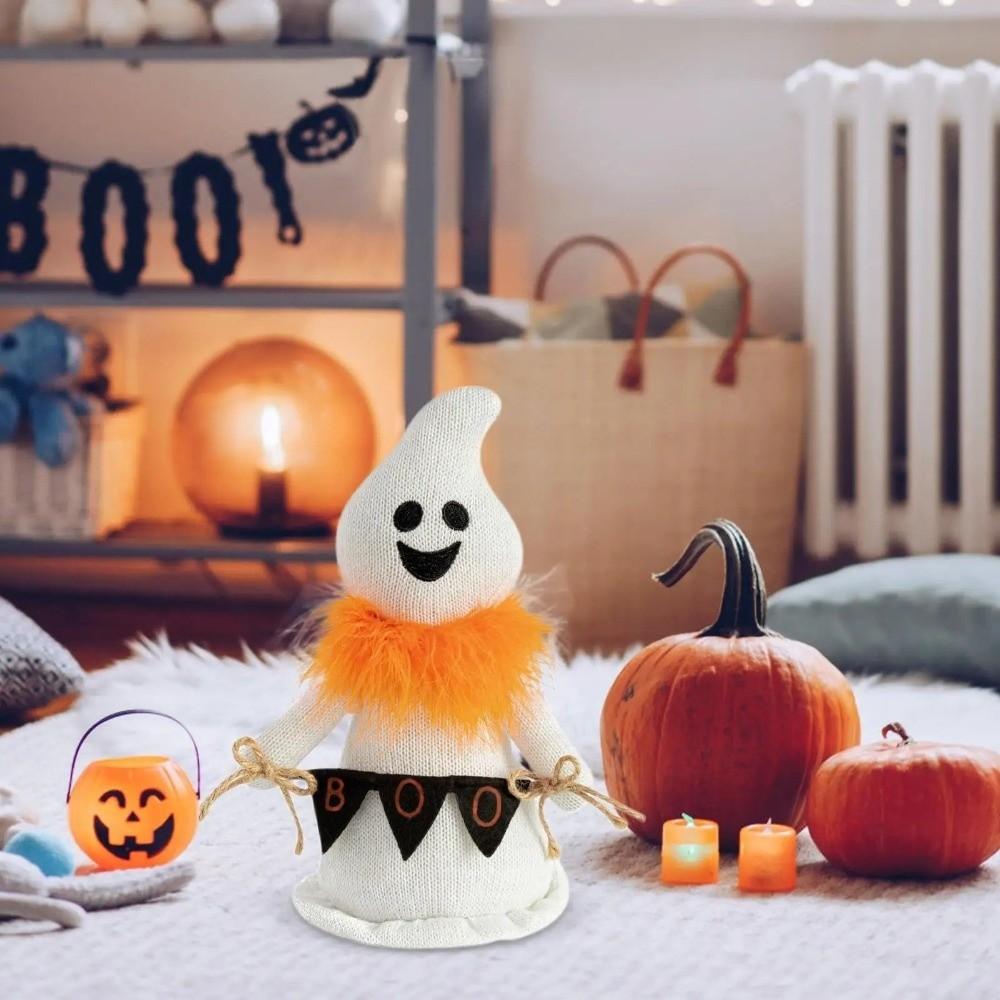Soft Halloween Ghost Doll Scary Ghost Festival Ornament Ghost Figurines Halloween Decorations