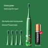 Cartoon-Themed IP7 Waterproof Kids' Sonic Electric Toothbrush with Soft U-Shaped Bristles