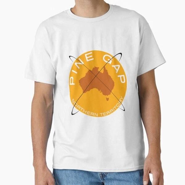 Pine Gap 1 Classic TShirt Made In UsaAus TShirt S2xl S