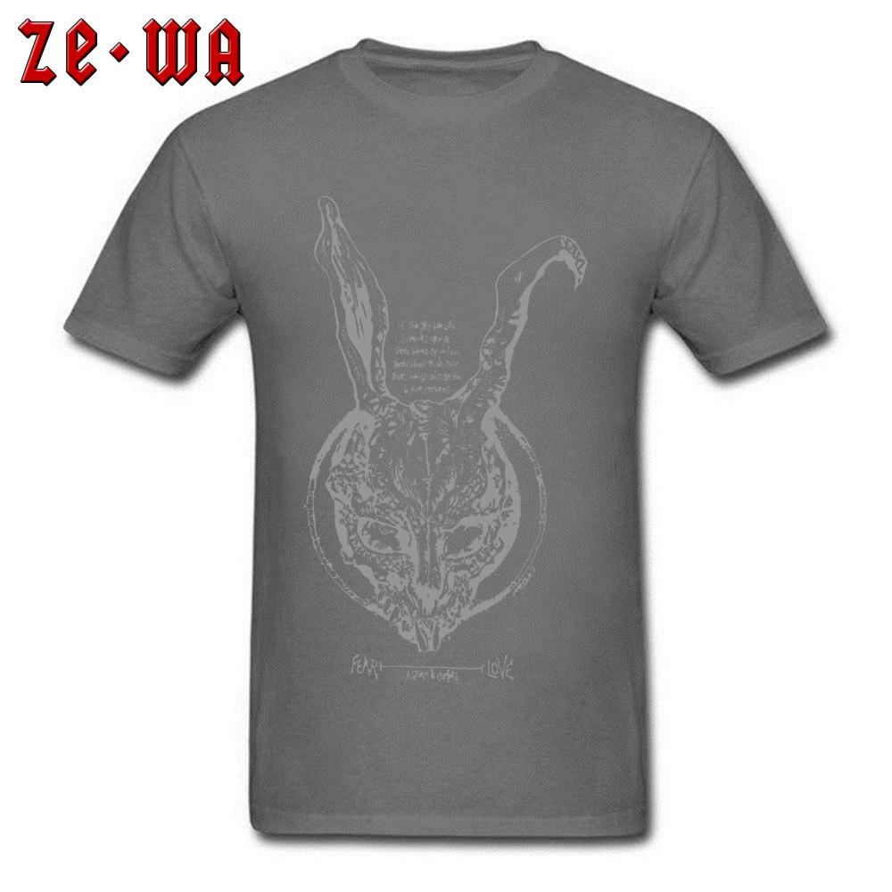 Tshirt Donnie Darko T Shirt Men Black Tshirt Suspicion Science Fiction Tops Tees Tony Vintage Cotton Streetwear Thriller Movie